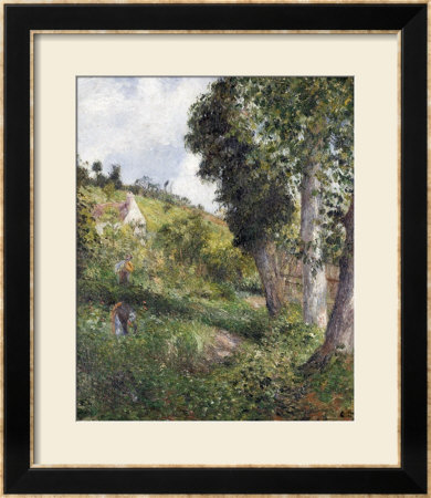 Landscape With Cabbage Near Pontoise, Circa 1878 by Camille Pissarro Pricing Limited Edition Print image