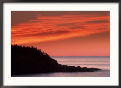 Coast At Sunrise, Acadia National Park, Maine, Usa by Joanne Wells Pricing Limited Edition Print image