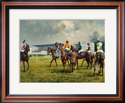 Sandown Racecourse by Graham Isom Pricing Limited Edition Print image