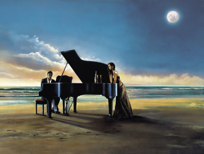 Moonlight Serenade by Ron Discenza Pricing Limited Edition Print image