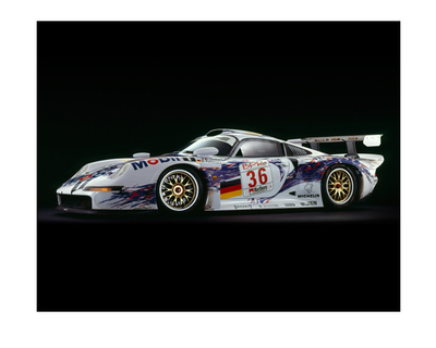 Porsche 911 Gt1 Side - 1996 by Rick Graves Pricing Limited Edition Print image