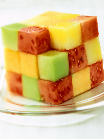 Melon Cubes by Kai Mewes Pricing Limited Edition Print image