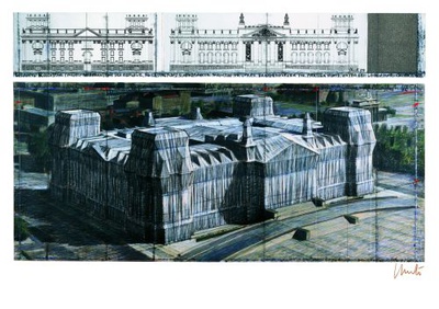 Reichstag Xxii Berlin by Christo Pricing Limited Edition Print image