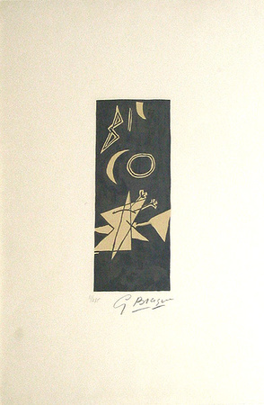 Ciel Gris Ii by Georges Braque Pricing Limited Edition Print image