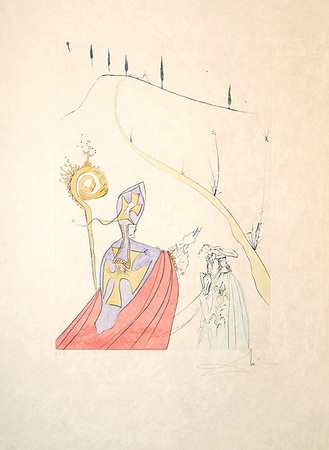 674 Galas Gottl. Liebe, C.1974 by Salvador Dali Pricing Limited Edition Print image
