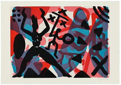 Aufstand by A. R. Penck Pricing Limited Edition Print image