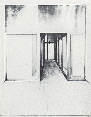 Monuments, Store Front Corridor by Christo Pricing Limited Edition Print image