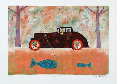 Fishing Trip, 2001 by Paula Mcardle Pricing Limited Edition Print image