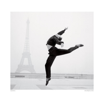 Street Performer, Paris by Jean Berton Pricing Limited Edition Print image