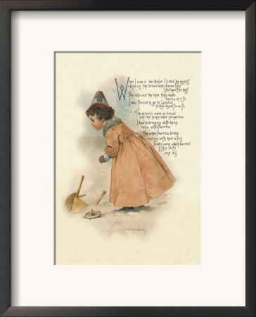 When I Was A Bachelor by Maud Humphrey Pricing Limited Edition Print image