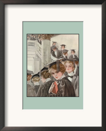 Graduation Day by Harrison Fisher Pricing Limited Edition Print image