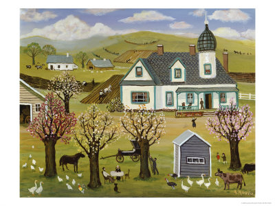 Springtime On The Farm by Konstantin Rodko Pricing Limited Edition Print image