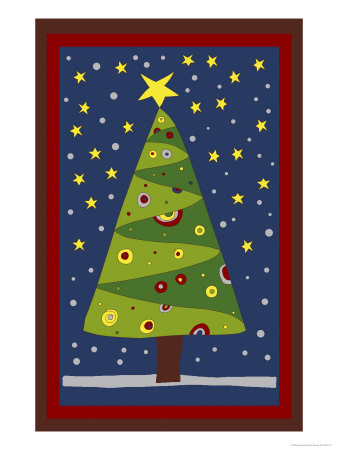 Christmas Tree by Talia Donag Pricing Limited Edition Print image