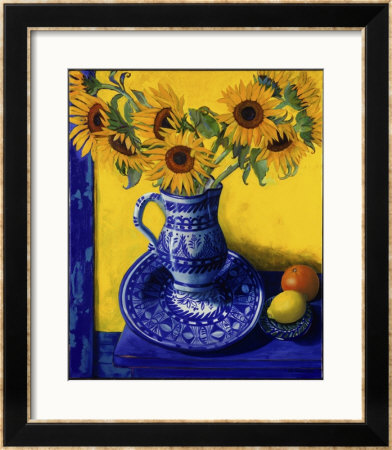 Sunflowers, Lemon, And Orange by Isy Ochoa Pricing Limited Edition Print image