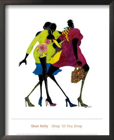 Shop 'Til You Drop by Shan Kelly Pricing Limited Edition Print image