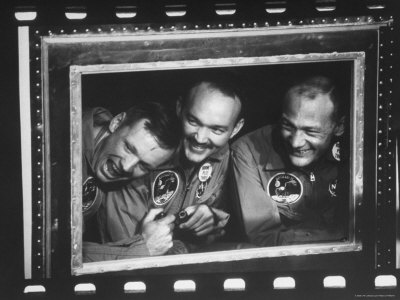 Astronauts On Board Recovery Ship Hornet Following Apollo 11 Moon Flight by Lynn Pelham Pricing Limited Edition Print image