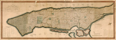 New York And The Island Of Manhattan, 1811 by Peter Maverick Pricing Limited Edition Print image