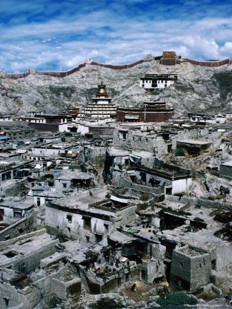 Gyantse Kumbum, Chorten Temple Built In 15Th Century, Gyantse, Tibet by Bill Wassman Pricing Limited Edition Print image