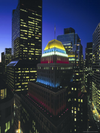 Landmark Building, Light Up For 4Th Of July by John Coletti Pricing Limited Edition Print image
