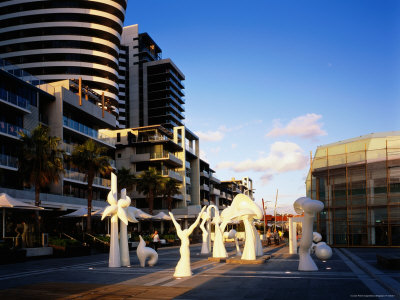 Sculptures, Docklands by Shania Shegedyn Pricing Limited Edition Print image