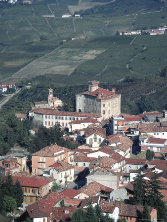 Village Of Barrolo, Piedmont, Italy by Ron Johnson Pricing Limited Edition Print image