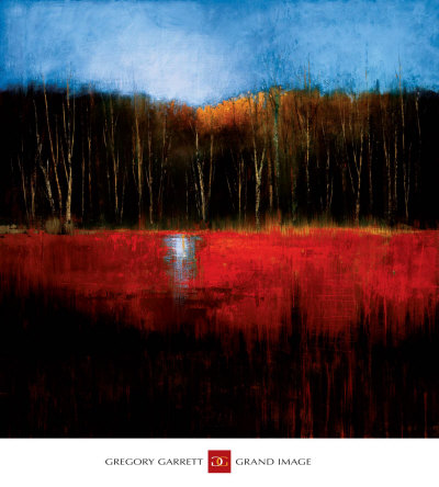Transition In Red by Gregory Garrett Pricing Limited Edition Print image