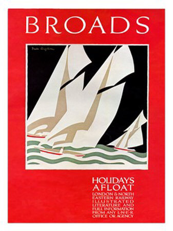 Broads - Holidays Afloat by Freda Lingstrom Pricing Limited Edition Print image