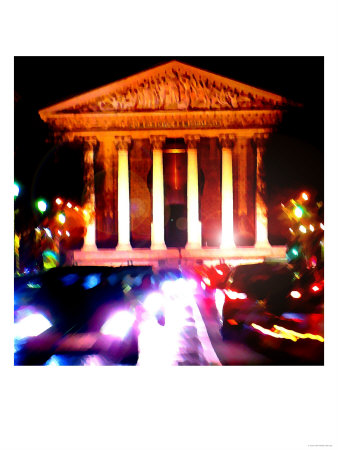 La Madeleine Night, Paris by Tosh Pricing Limited Edition Print image