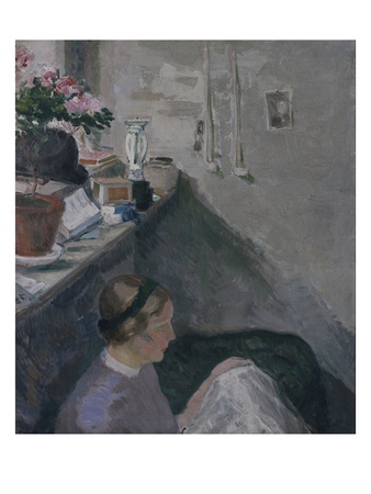 From The Studio, 1911 (Oil On Canvas) by Bernhard Dorotheus Folkestad Pricing Limited Edition Print image