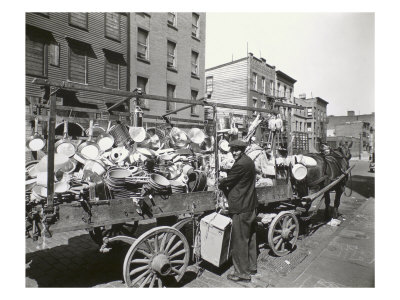 Travelling Tin Shop, Brooklyn by Berenice Abbott Pricing Limited Edition Print image