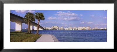 Ringling Causeway Bridge, Sarasota Bay, Sarasota, Florida, Usa by Panoramic Images Pricing Limited Edition Print image