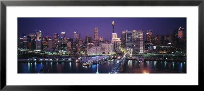 Buildings On The Waterfront, Sydney, Australia by Panoramic Images Pricing Limited Edition Print image