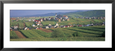 Buildings In A Town, Kluszkowce, Tatra Mountains, Poland by Panoramic Images Pricing Limited Edition Print image