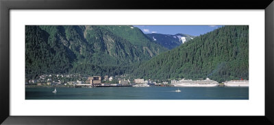 Port Town In The Mountains, Juneau, Alaska, Usa by Panoramic Images Pricing Limited Edition Print image