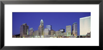 Cityscape At Night, Charlotte, North Carolina, Usa by Panoramic Images Pricing Limited Edition Print image