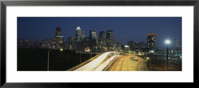 Traffic Moving On A Road, Philadelphia, Pennsylvania, Usa by Panoramic Images Pricing Limited Edition Print image