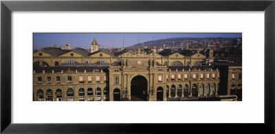 Facade Of A Train Station, Zurich, Switzerland by Panoramic Images Pricing Limited Edition Print image