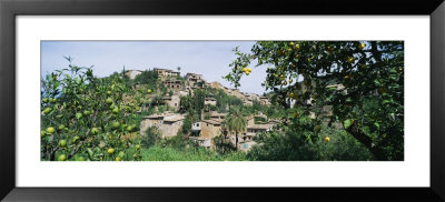Buildings In A Town, Village Of Artists, Deia, Majorca, Spain by Panoramic Images Pricing Limited Edition Print image