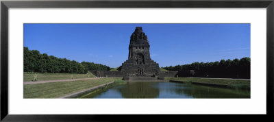 Facade Of A Memorial Building, Leipzig, Germany by Panoramic Images Pricing Limited Edition Print image