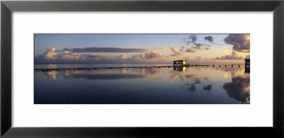 Reflection Of Clouds In Water, French Polynesia by Panoramic Images Pricing Limited Edition Print image