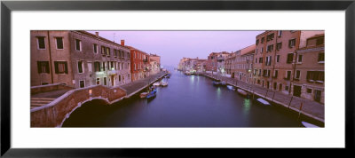 Twilight, Cannaregio Canal, Venice, Italy by Panoramic Images Pricing Limited Edition Print image