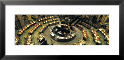 A Library Reading Room, Library Of Congress, Washington Dc, District Of Columbia, Usa by Panoramic Images Pricing Limited Edition Print image
