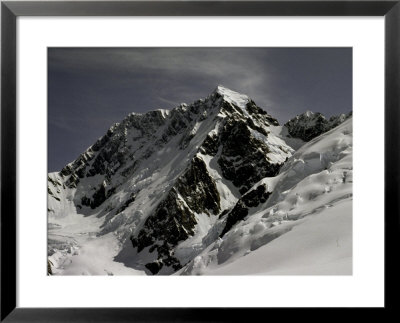 Mt. Cook Covered In Snow, New Zealand by Michael Brown Pricing Limited Edition Print image