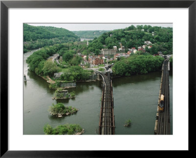 Bridges At The Confluence Of The Potomac And Shenandoah Rivers by Joel Sartore Pricing Limited Edition Print image