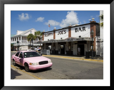 Sloppy Joe's Bar, Famous Because Ernest Hemingway Drank There, Duval Street, Florida by R H Productions Pricing Limited Edition Print image