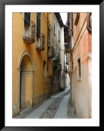 Narrow Street, Lake Orta, Orta, Italy by Lisa S. Engelbrecht Pricing Limited Edition Print image