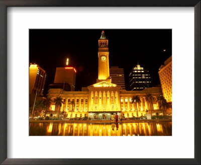 City Hall, King George Square, Brisbane, Queensland, Australia by David Wall Pricing Limited Edition Print image
