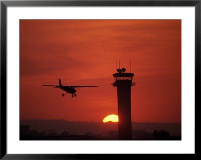 Long Beach Airport Control Tower, Ca by Doug Mazell Pricing Limited Edition Print image