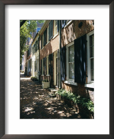 Captain's Row, Alexandria, Virginia, Usa by Jonathan Hodson Pricing Limited Edition Print image
