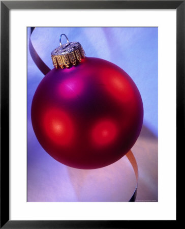 Red Christmas Ornament by Eric Kamp Pricing Limited Edition Print image